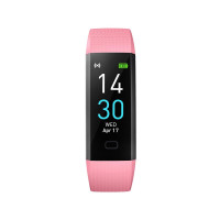 Smart Watch S5 fitneszkarkötő okoskarkötő pulzusméréssel - rózsaszín