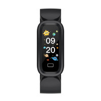 Smart Watch S90 gyerek okoskarkötő fitneszkarkötő aktivitásméréssel - fekete
