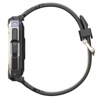 Smart Watch C20 ütésálló 5ATM vízálló outdoor sport okosóra - fekete