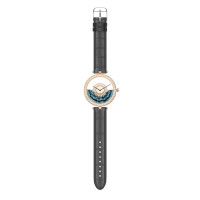 Smart Watch GT10 Flower női ékszerokosóra bluetooth telefonhívás funkcióval - rozé-fekete