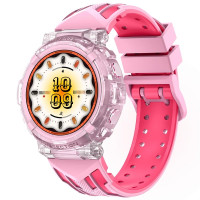Smart Watch HT25 telefon funkciós sport okosóra fiataloknak -  rózsaszín