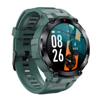 Smart Watch K37 GPS modulos sport okosóra véroxigén mérés funkcióval - zöld