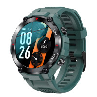 Smart Watch K37 GPS modulos sport okosóra véroxigén mérés funkcióval - zöld