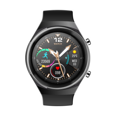 Smart Watch Q8 pulzusmérős telefonfunkciós okosóra - fekete