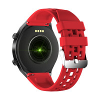 Smart Watch Q8 pulzusmérős telefonfunkciós okosóra - piros