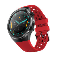 Smart Watch Q8 pulzusmérős telefonfunkciós okosóra - piros