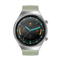 Smart Watch Q8 pulzusmérős telefonfunkciós okosóra - világoszöld