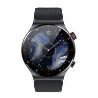 Smart Watch QW33 magyar nyelvű okosóra Bluetooth telefon funkciókkal - fekete