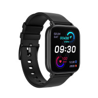 Smart Watch Y22 pulzusmérős és aktivitásmérős okosóra szögletes stílussal - fekete