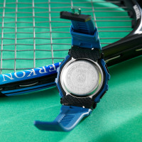 Ohsen outdoor strapabíró vízálló szögletes digitális sport karóra - kék
