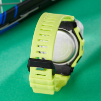 Ohsen outdoor strapabíró vízálló szögletes digitális sport karóra - zöld